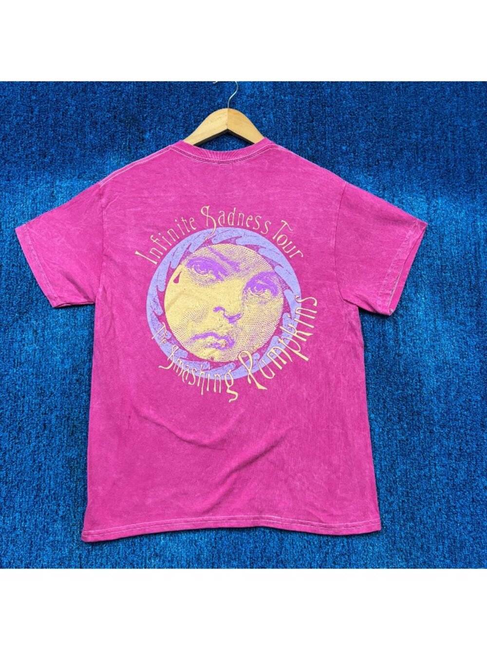 The Smashing Pumpkins Infinite Sadness Tour Indie Rock Tee M